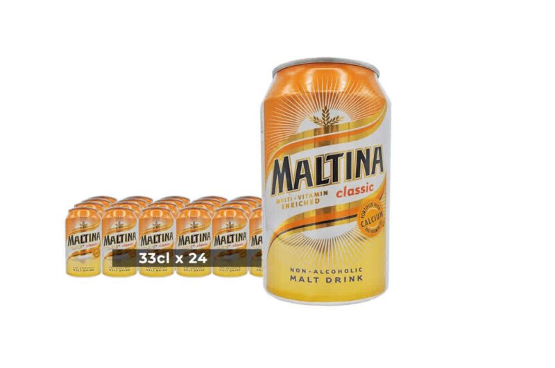 Maltina can pack of 24