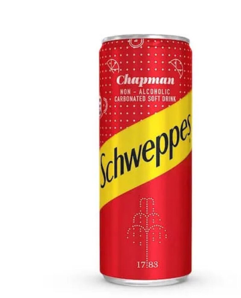 Schweppes chapman  can
