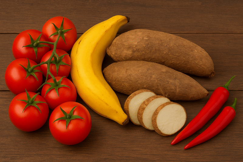 Yam and plantain combo with free delivery
